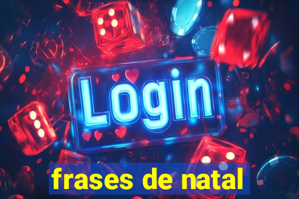 frases de natal